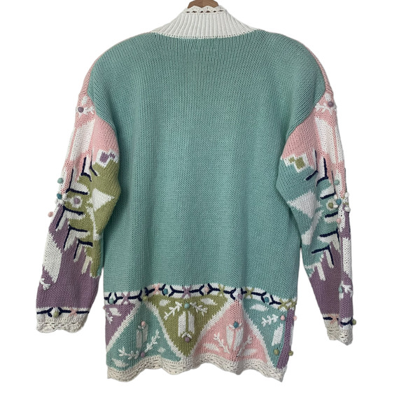 Vintage Cottagecore Granny Ugly Sweater - Picture 2 of 12